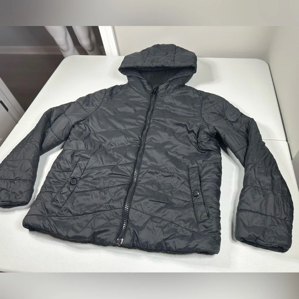 Michael Kors Quilted Hooded Puffer Coat